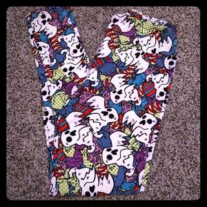 Halloween Candy/Ghost Leggings